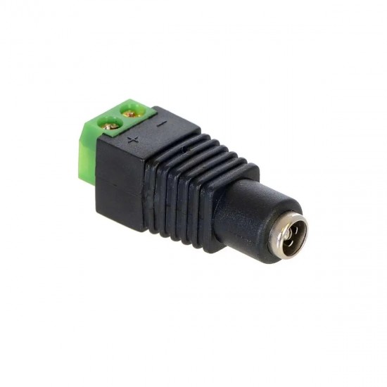 DC Jack Adapter Female with Terminal Block