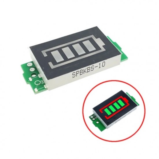 Battery Level Indicator Module 1S-8S (Green General)