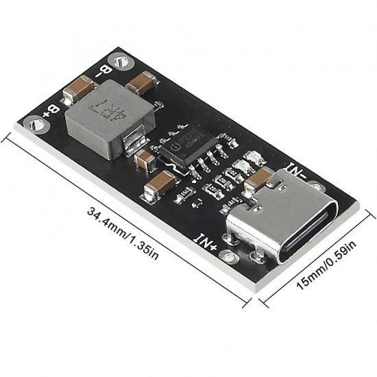 Lithium Battery Charger Module IP2312 3A with USB Type-C