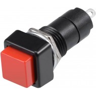 Push Button Square Red N.O – 12mm