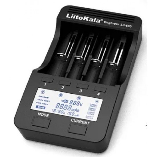 LiitoKala Lii-500 Smart Charger without Adapter